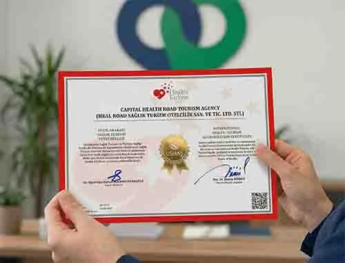 Türkiye health tourism authorization certificate